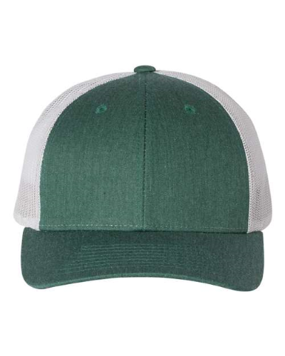 Heather Dark Green Silver