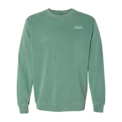FinancialConcepts - Pigment-Dyed Crewneck Sweatshirt