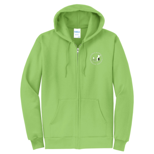 CARE - Port & Company Classic Full-Zip Hooded Sweatshirt Adult