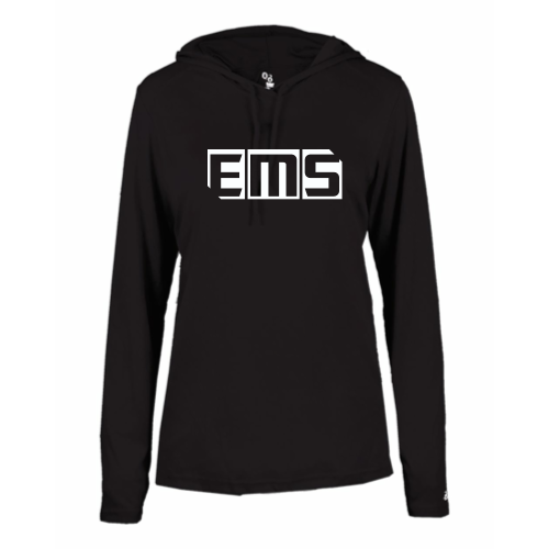 EMS - B-Core L/S Women's Hood Tee