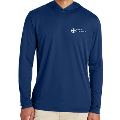 Grace Athletics - Men's Zone Performance Hooded T-Shirt