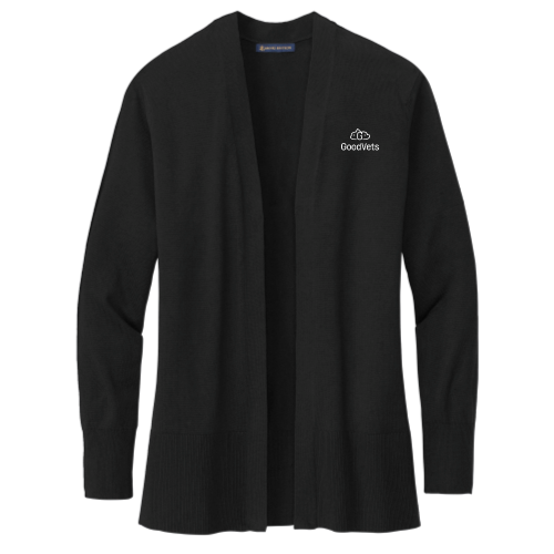 GoodVets - Brooks Brothers Women's Cotton Stretch Long Cardigan Sweater v1