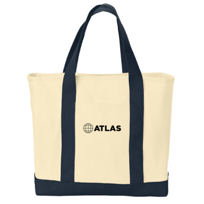 Atlas Lift Tech Sample Store - Port & Company 2 Tone Shopping Tote v3