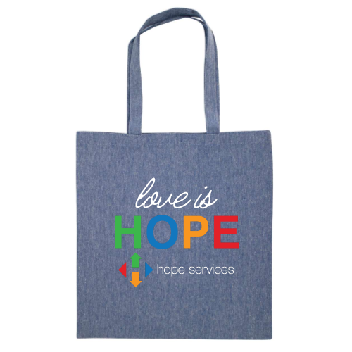 HopeServicesFS - Midweight Recycled Tote Bag