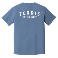 FerrisCoffee - Comfort Colors - Circle F + Main Logo