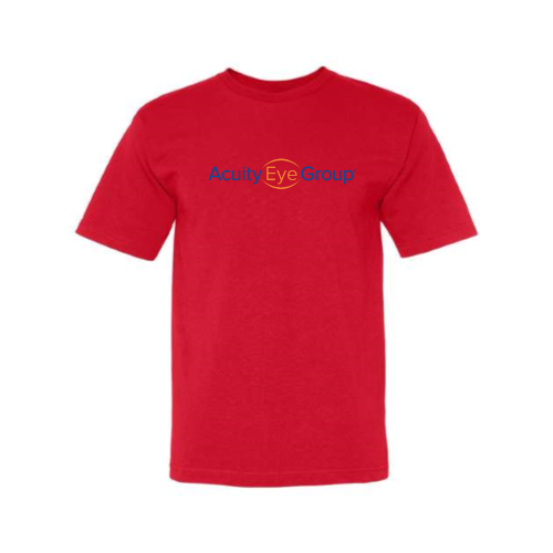 AcuityEyeGroup - USA Made 100 Cotton Short Sleeve T Shirt - Printed