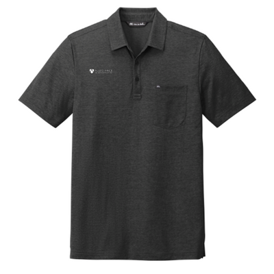 Allegiance  - TravisMathew Oceanside Heather Pocket Polo Dark