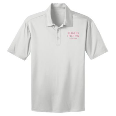 Young Moms Together - Port Authority Silk Touch Performance Polo - v1