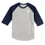 Heather Grey/ Navy