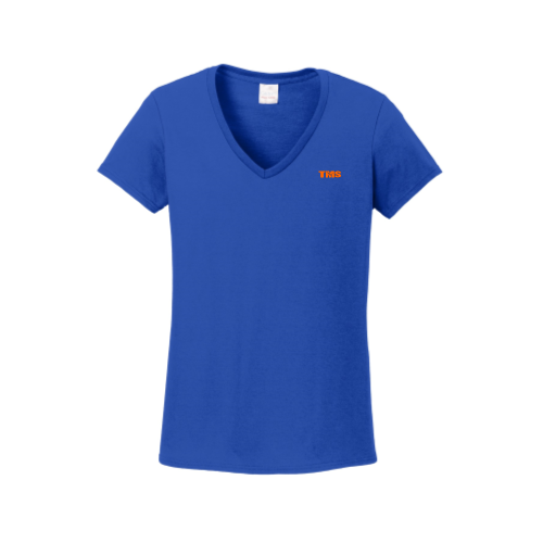TMS - Gildan  Women's Heavy Cotton 100% Cotton V-Neck T-Shirt
