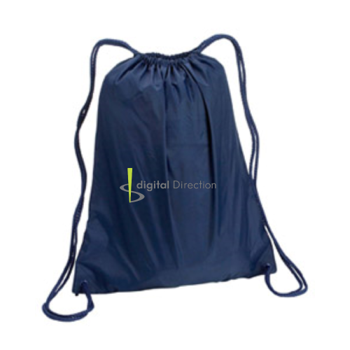 Digital Direction - Large Drawstring Backpack