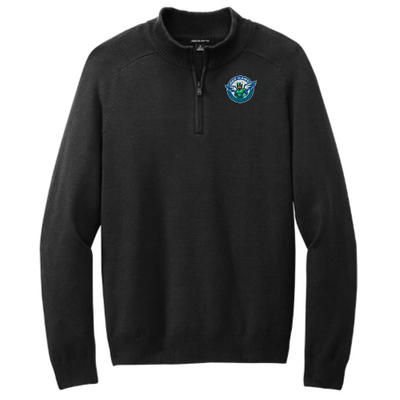RedHawkElementary - MercerMettle - Men's Quarter-Zip Sweater