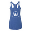 Hinge Fitness - Next Level Women's Triblend Racerback Tank v1