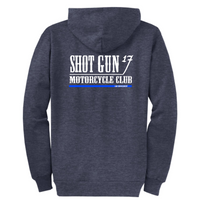 ShotGunLawEnforcementMC - Port & Company Classic Full-Zip Hooded Sweatshirt V5 "Law Enforcement"