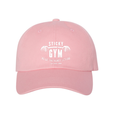 StickyGym Yupoong Dad Hat - 6245 Pink