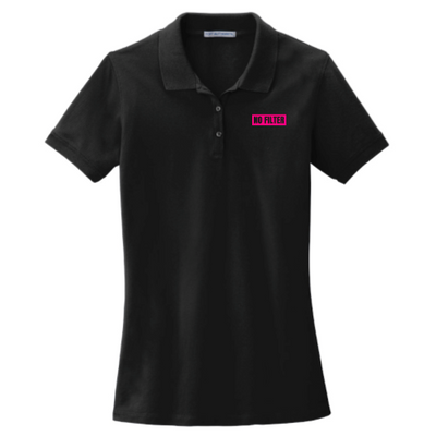 NoFilterCoffeeShop - Port Authority - Ladies EZ Cotton Polo