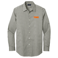 TMS - Brooks Brothers Men's Tech Stretch Pattern Shirt