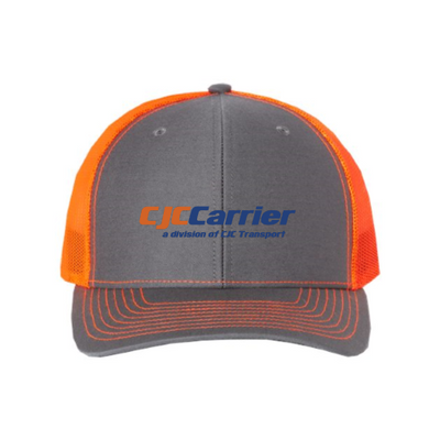 Charcoal Neon Orange