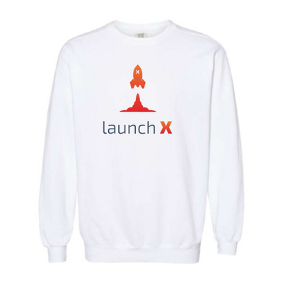 LaunchX - Comfort Colors Pigment-Dyed Crewneck Sweatshirt