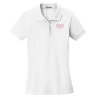 Young Moms Together - Port Authority Ladies EZCotton Polo - v1