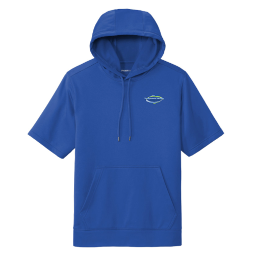 CCMJC - Sport-Tek Sport-Wick Fleece Short Sleeve Hooded Pullover