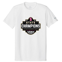 ScottieSwag - Nike Women's White Swoosh Sleeve Legend Tee