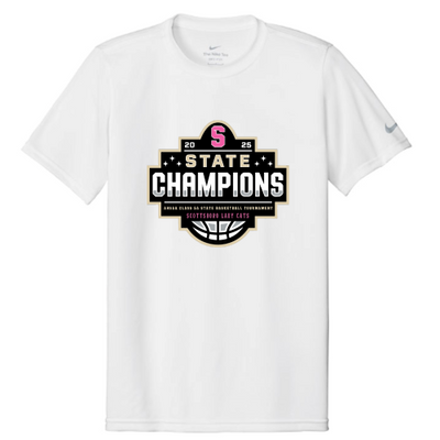 ScottieSwag - Nike Women's White Swoosh Sleeve Legend Tee