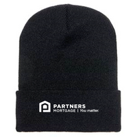 PartnersMortgage - Cuffed Knit Beanie