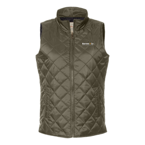 BarrettAndCompany - Women's Vintage Diamond Quilted Vest