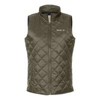 Barrett And Company - Women's Vintage Diamond Quilted Vest