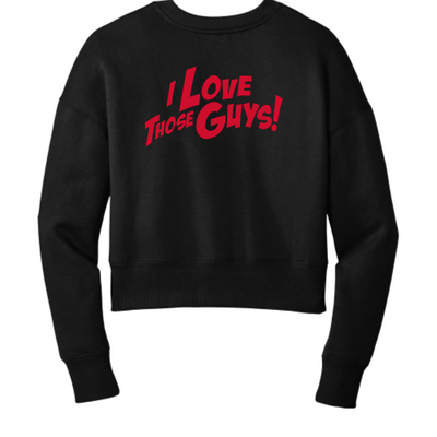 GenzRyan - District Women's Perfect Weight Fleece Cropped Crew