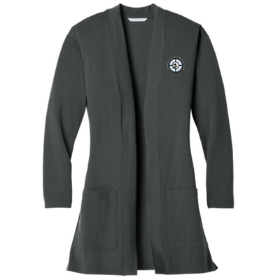 Charleston Veterinary - Port Authority Ladies Concept Long Pocket Cardigan