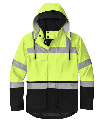 CornerStone ANSI 107 Class 3 Waterproof Ripstop 3-In-1 Parka CSJ502