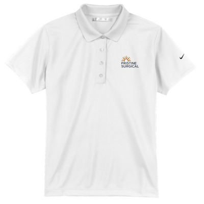 PristineSurgical - Nike Ladies Golf Tech Basic Dri-FIT Polo - White