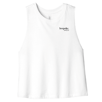 BespokeBeautyLoft - Bella Canvas Women's Racerback Cropped Tank