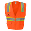 RivertownDental - Solid Front Safety Vest With Mesh Back