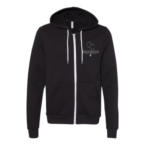 Oaks Christian Unisex Sponge Fleece Zip Up