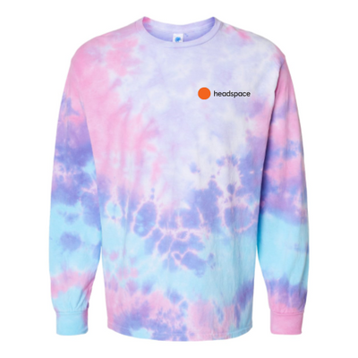 Headspace - Tie-Dyed Long Sleeve T-Shirt - v1