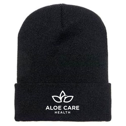 Aloe Care Yupoong Cuffed Knit Beanie