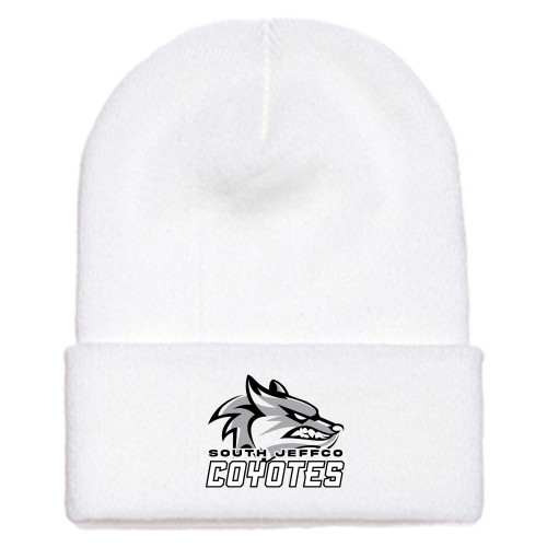 SJCOCoyotes - Cuffed Knit Beanie v1