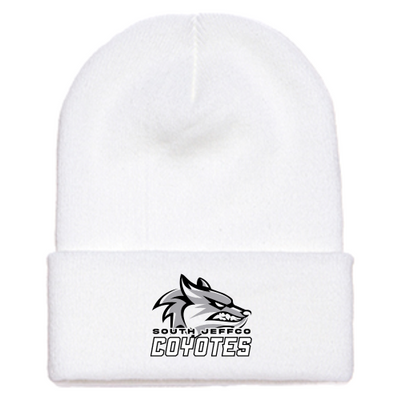 SJCOCoyotes - Cuffed Knit Beanie v1