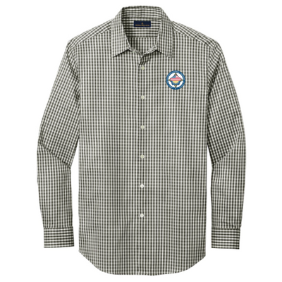 Deep Black Check