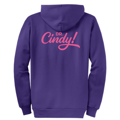 Dr.Cindy - Port & Company Classic Full-Zip Hooded Sweatshirt