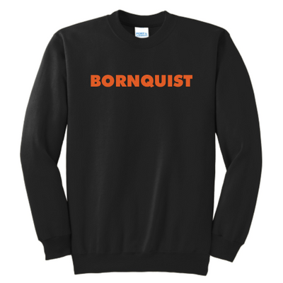 Bornquist - Port & Company Ultimate Crewneck Sweatshirt - Written Logo