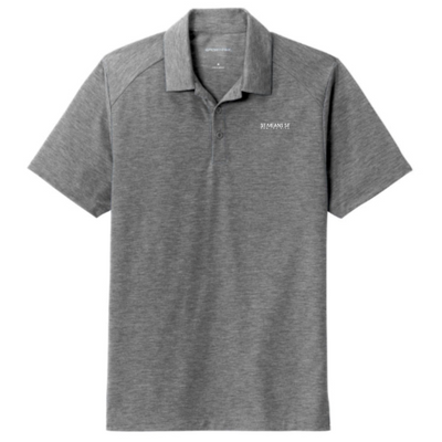 Sit Means Sit - Sport-Tek PosiCharge Tri-Blend Wicking Polo