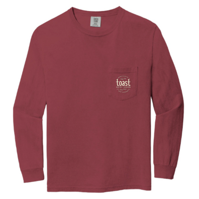 ToastCoffeeHouse - Long Sleeve Pocket T-Shirt - v1