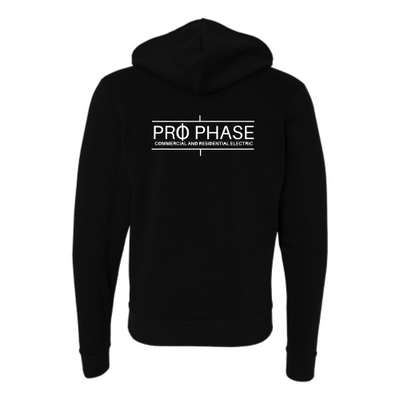 ProPhase Unisex Sponge Fleece Full-Zip Hooded Sweatshirt
