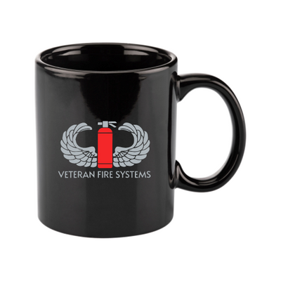 VeteranFireSystems - 11oz Basic C Handle Ceramic Mug