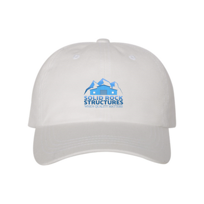SolidRockStructures - YP Classics - Dad Hat - White