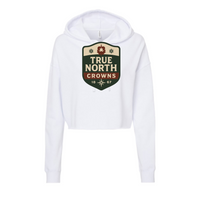 TrueNorthCrowns - Independent Trading - Women's Crop Hoodie